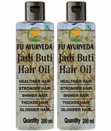 FIJ AYURVEDA Jadi Buti Hair Oil for Hair Growth and Hair Care (Pack of 2)