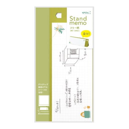 Stand Memo Pad Horizontal Type Free