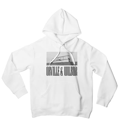 The Wright Brothers Hoodie-44 - L / White