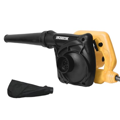 Cheston 900W Variable Speed Air Blower, 16000RPM, 3.8m-Cheston 900W Variable Speed Air Blower, 16000RPM, 3.8m³/min, 2-in-1 Blower Vacuum Cleaner, Dust Cleaner for Home/Professional (Yellow)