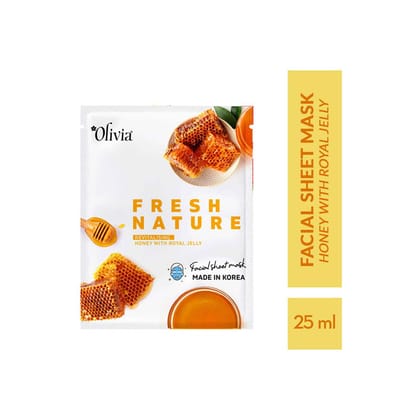 Revitalizing Sheet Mask with Honey and Royal Jelly