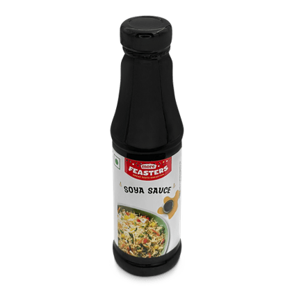 Feasters Soy Sauce 180 ml Bottle