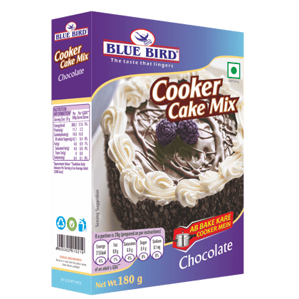 Blue Bird Cooker Cake Mix Chocolate, 180 gm