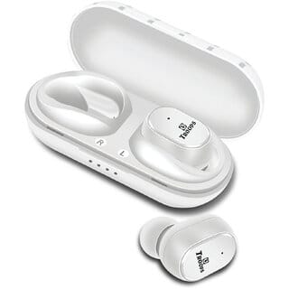 TP TROOPS in Ear Bluetooth Earbuds - True Wireless Buds in a Compact Design MultiSensor Voice Technology TP-7242 White