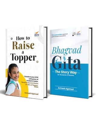 Combo - How to Raise a Topper and Bhagvad Gita - The Story Way for Students & Parents