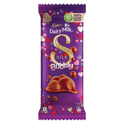 Cadbury Dairy Milk Silk Bubbly 120g