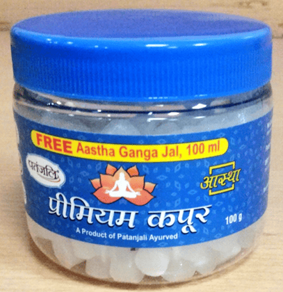 AASTHA PREM CAMPHOR-100 GM FREE GANGAJAL