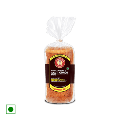 La Americana Wholewheat Multigrain Bread, 350 gm Pack