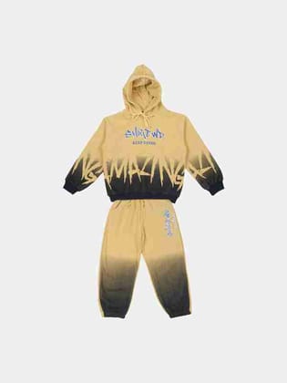 ALBION BOYS WINTER YELLOW TRACK SUIT