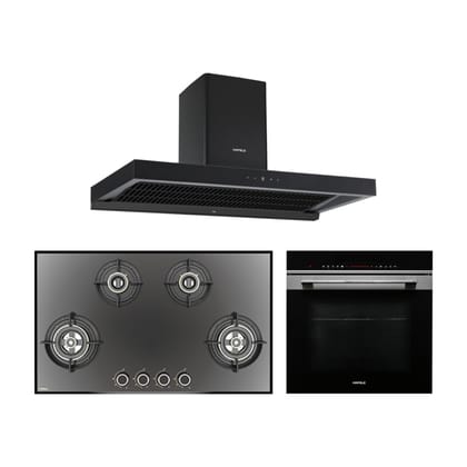 Hafele Chimney + Hob + Oven + Microwave Combo HACHOM-73