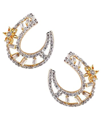 The Jewelbox Golden Earrings - Golden