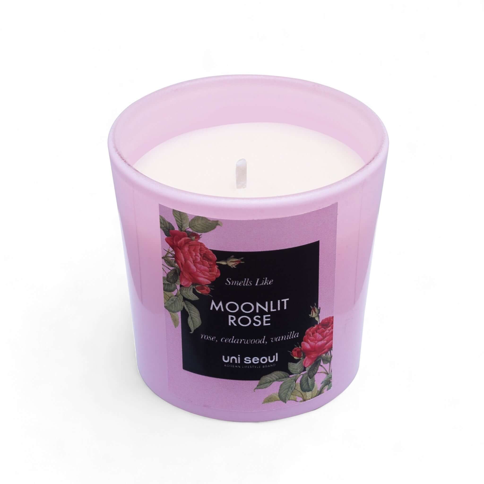 Moonlit Rose Scented Candle