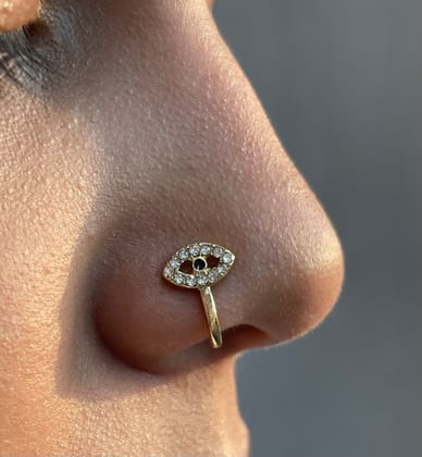 Evil Eye Nose Ring