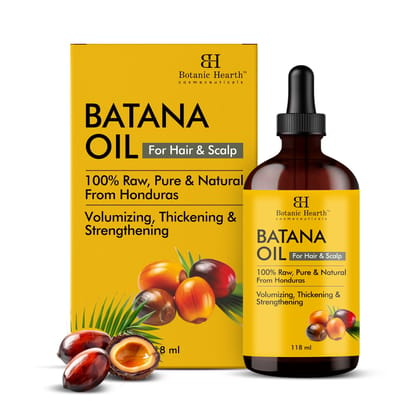 100 Pure Raw Batana Oil for Hair Growth - 118ml-100% Pure Raw Batana Oil for Hair Growth - 118ml - Default Title