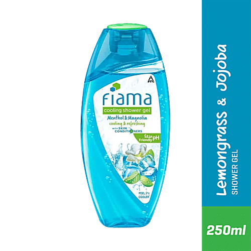 Fiama Cooling Shower Gel - Menthol & Magnolia, 250 ml