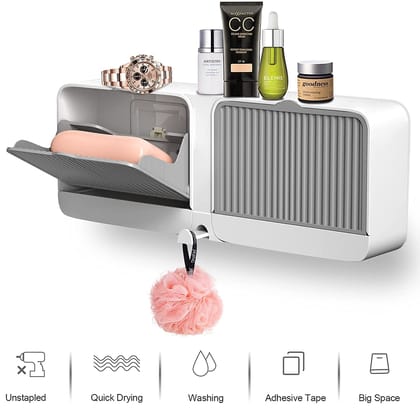 Soap Dish With Drainage Box