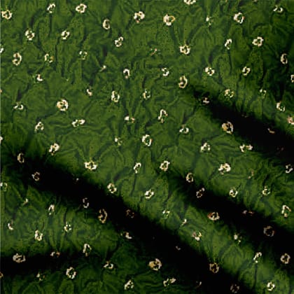 Green bandhani-Cotton