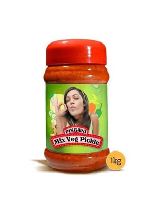 Pingani Mix Veg Pickle,1 Kg