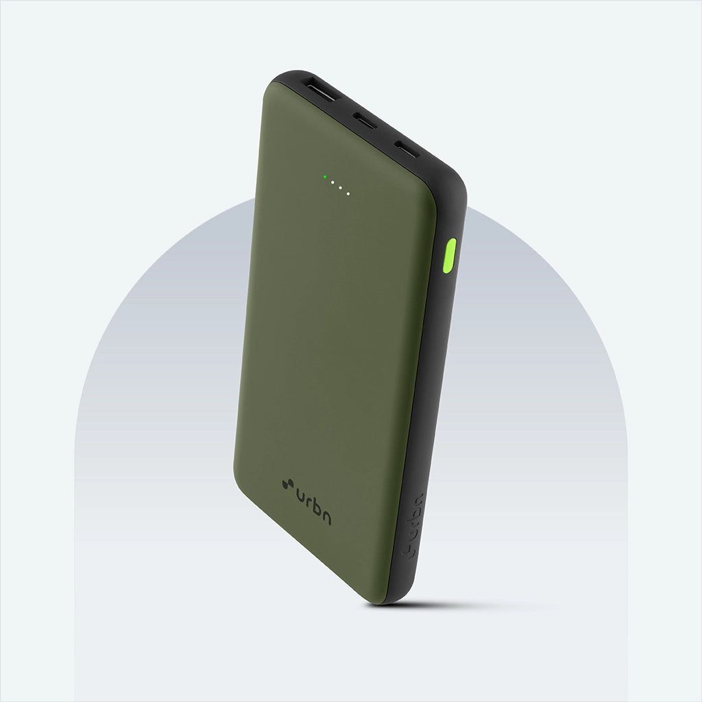 10000 mAh Ultra Slim 22.5W QC+PD Power Bank-Camo