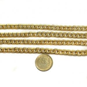 Metal Chain Golden 1 Mtr.-Golden / Iron