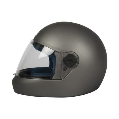 TVS Sil Met JL Full Face Helmet Grey