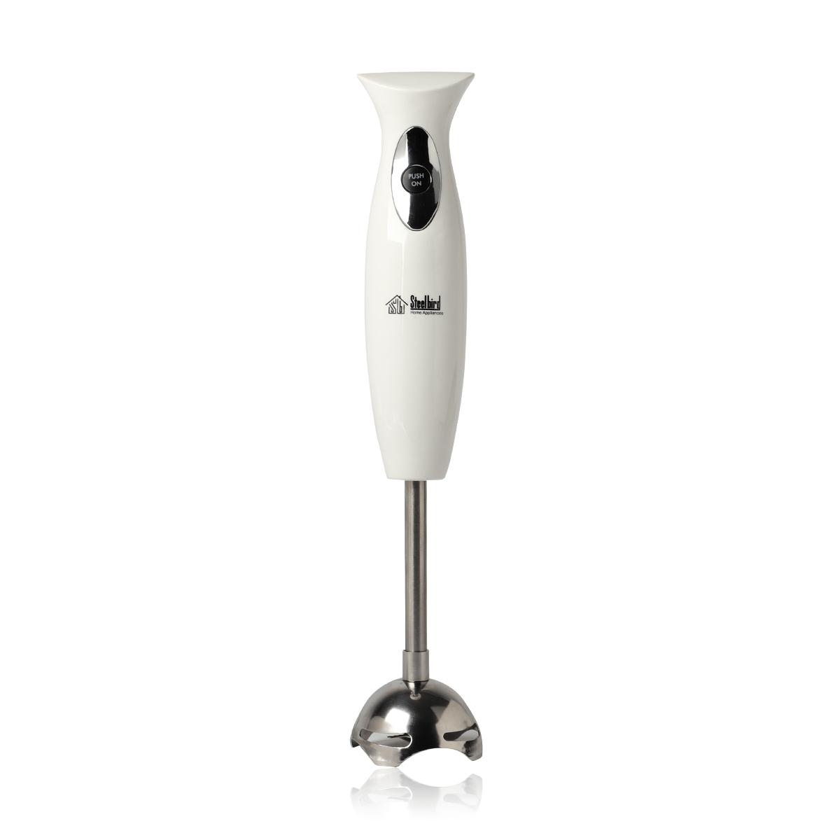 Steelbird Trever Hand Blender 300 Watt Variable Speed Control Easy to Clean and Store Low Noise Operation (White)…-White