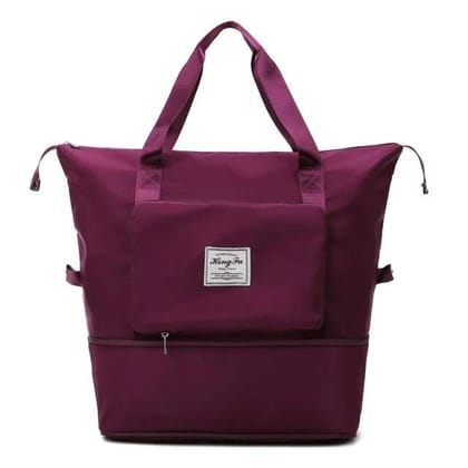 Assured Water-Proof Travel Bag-Purple Red / 45 Liter