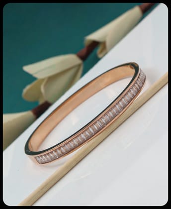 LOHA DIMOND KADA BRACELET-ROSE GOLD