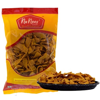 Kuthiraivali Ola Pakoda | Barnyard Millet Ribbon Pakoda | 175 g Pack (Weight - 175 g) by NaNee's Foods