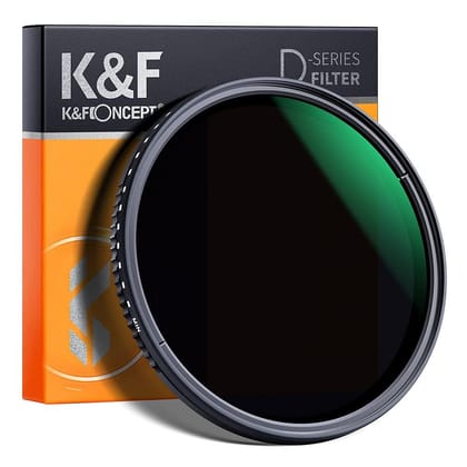 K&F (Nano-X ND8-ND2000 Filter) Concept Variable Neutral Density Nano-X ND8-ND2000 Filter for Camera Lenses with Multi-Resistant Coating, Waterproof-K&F Nano-X ND8-ND2000 Filter 49MM