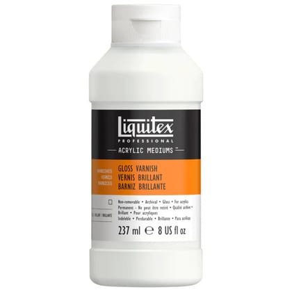 Liquitex Professional Gloss Varnish (Choose Size)-237 ML