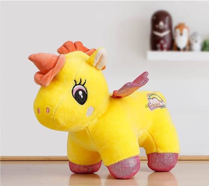 25cm Sitting Unicorn Soft Toy-25cm