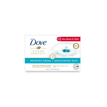 Dove Care & Protect Moisturising Cream Beauty Bathing Bar, 400 gm Box