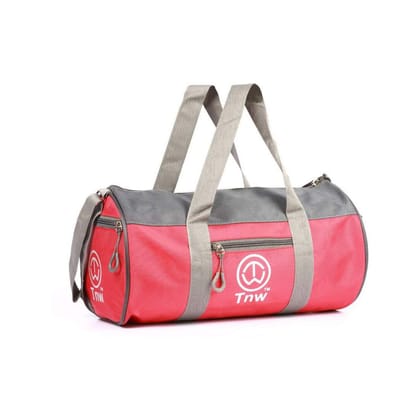 New Gym Bag Polyester & Sports Bag for Men and Women for Fitness-Red