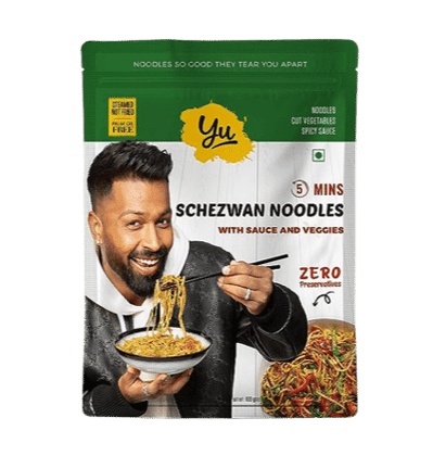 Yu - Veg Schezwan Noodles - Instant Noodles