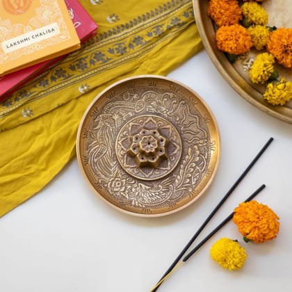 Oriental Brass Incense Holder | Agarbatti Holder