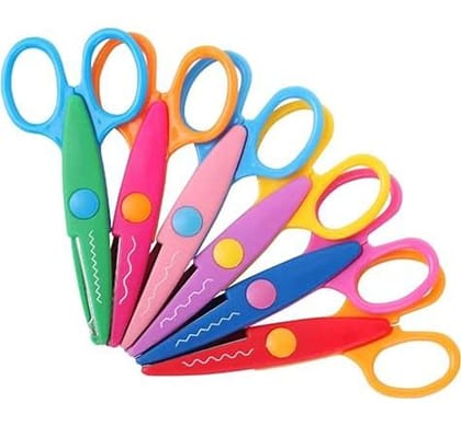 Amazing Designer Decorative Zigzag Scissors for Border Edge Cutting for Art & Craft(Set of 3)