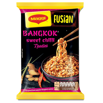 Maggi Fusian Bangkok Sweet Chilli Noodles, 71 G Pouch