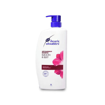 Head & shoulders Smooth & Silky Anti-Dandruff Shampoo, 1 L Bottle