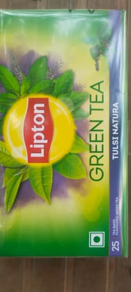 Lipton green tea Tulsi natural 