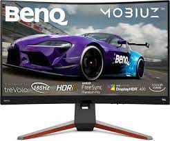 Benq MOBIUZ EX3210R 165Hz 1000R 2K Curved Gaming Monitor Built-in Speaker,Headphone Jack