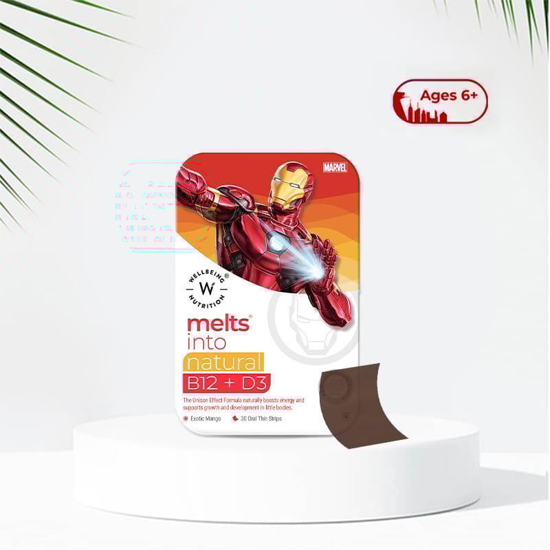 Marvel Natural B12+ D3-Pack of 1