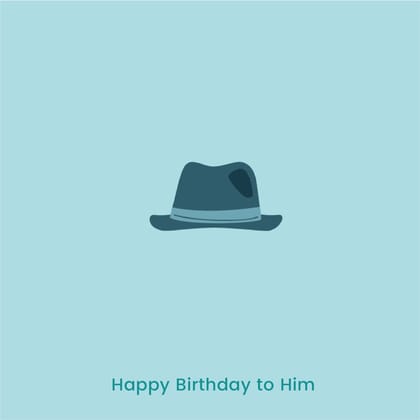 Birthday Teas for Him - Gift Card-Cake