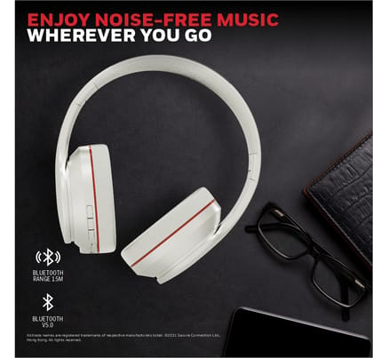 Honeywell Trueno U10 Active Noise Cancellation, Bluetooth Wireless Headphones , Upto 20hrs Playtime