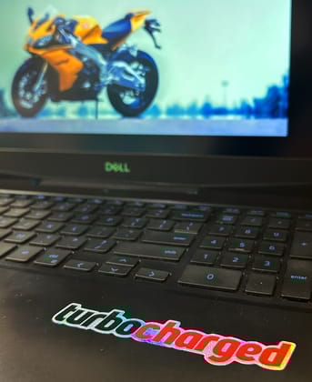 Turbocharged Holographic Stickers