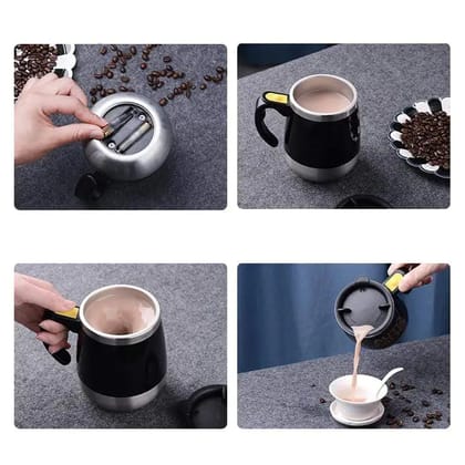 Self Stirring Mug-Black