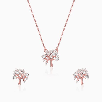 Rose Gold Tree of Life Set