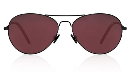 Black Aviator Men Sunglasses (M135RD3|58)