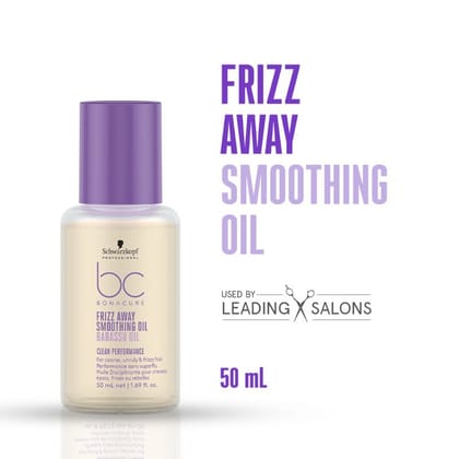 Schwarzkopf Professional Bonacure Frizz Away Smoothing Oil With Babassu Oil(50ml)