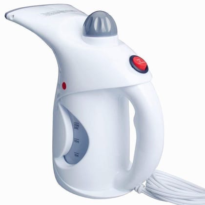 RZ-608 Steamer - 2 in 1 Plastic Electric Iron Portable Handheld Garment and Facial Steamer Brush and Fabric for Ironing Clothes Home and Travel